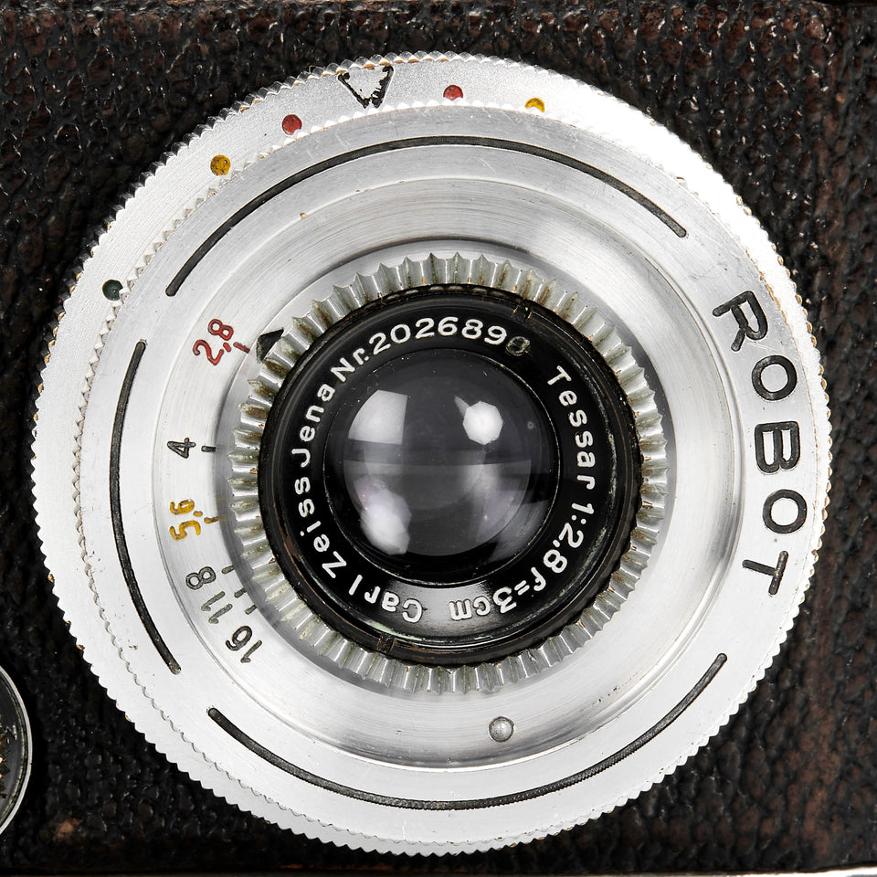 Berning Robot I + Tessar 2.8/3cm – Vintage Cameras & Lenses – Coeln Cameras