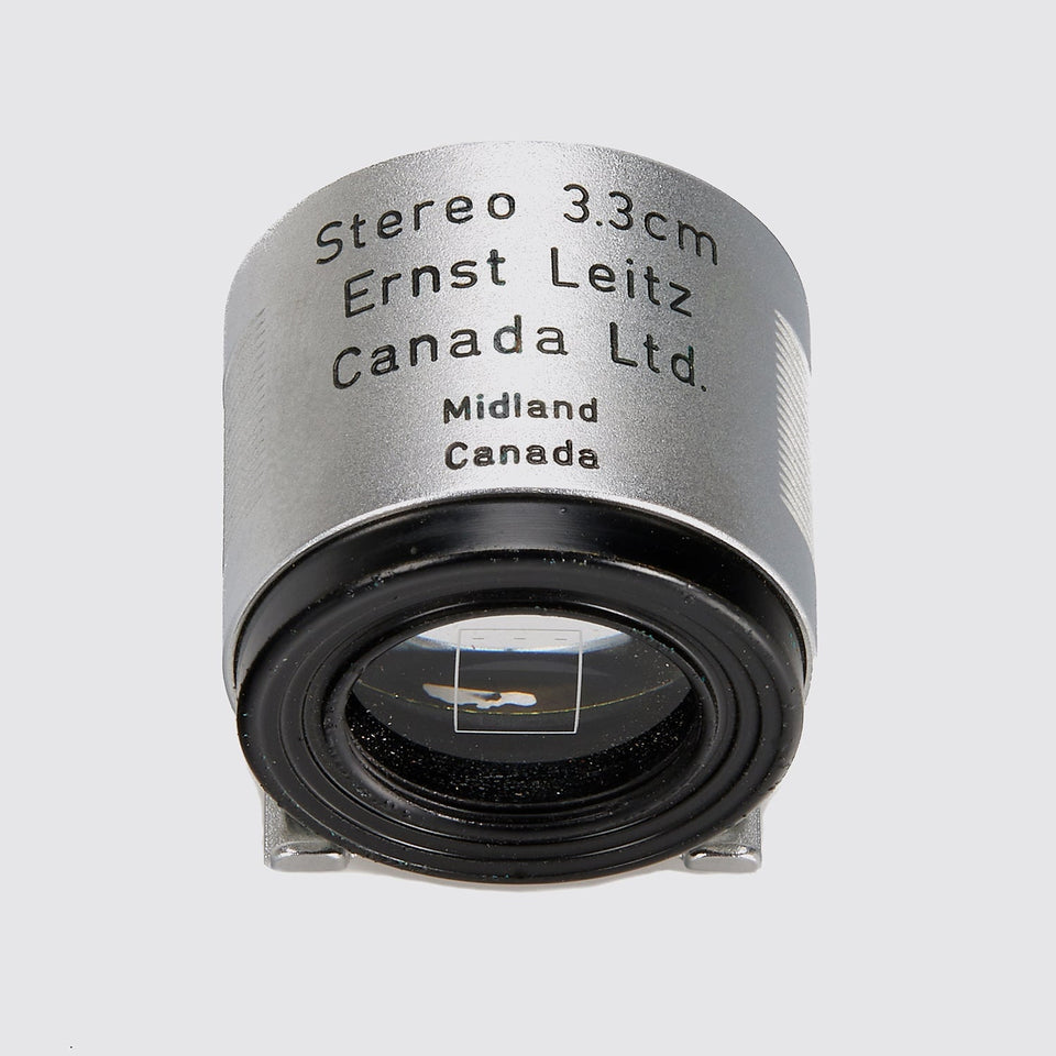 Ernst Leitz Canada 3.3cm Stereo Finder – Vintage Cameras & Lenses – Coeln Cameras