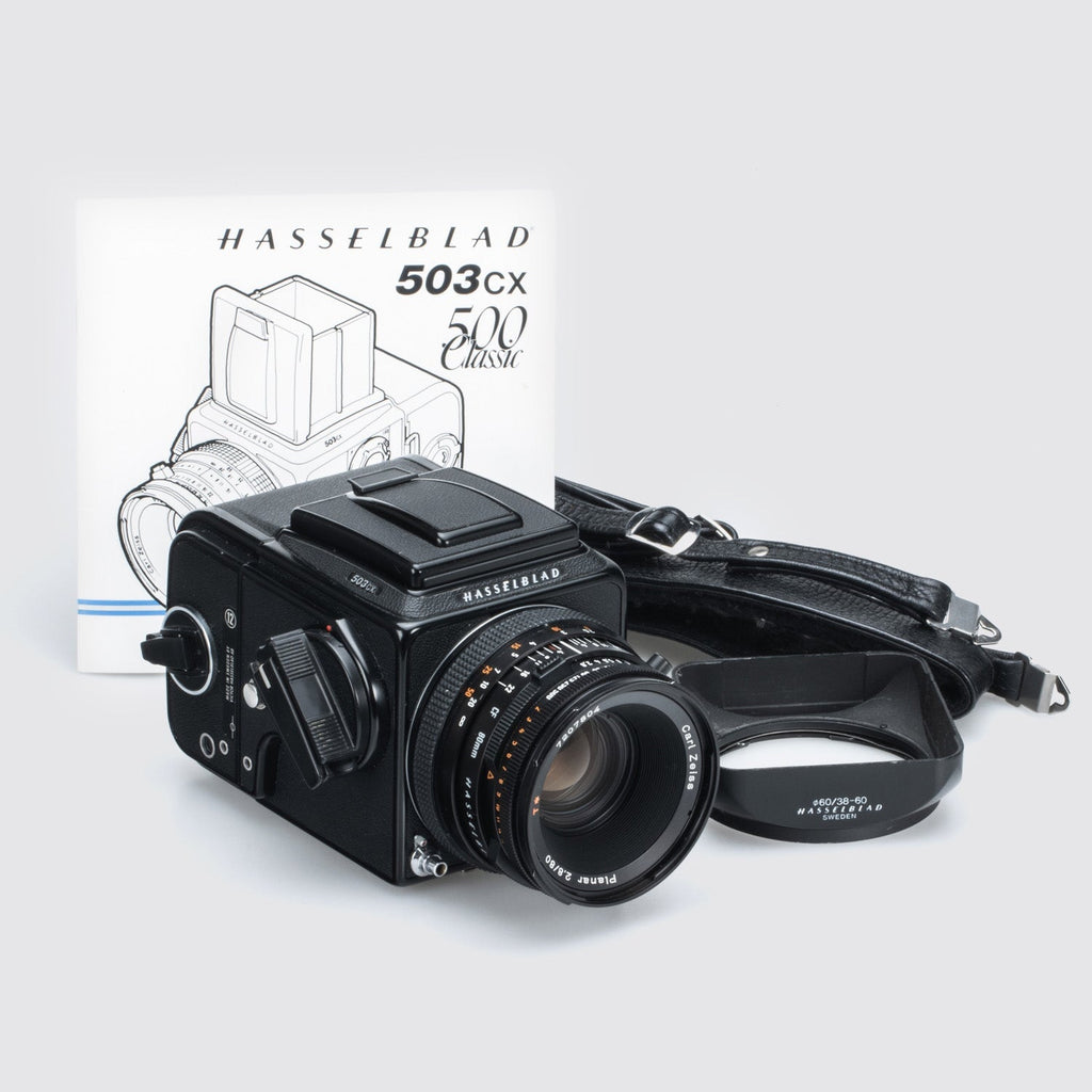 Hasselblad 503CX black + Planar 2.8/80mm T* CF | | Coeln Cameras