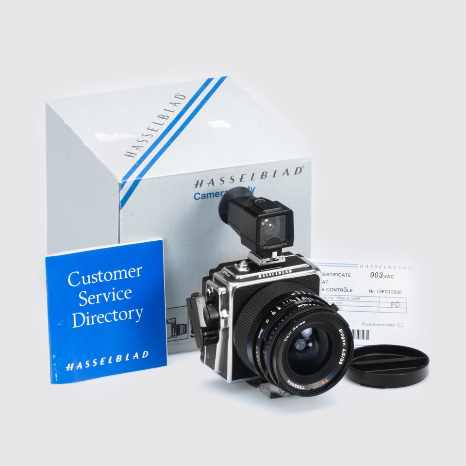 Hasselblad 903 SWC chrome – Vintage Cameras & Lenses – Coeln Cameras