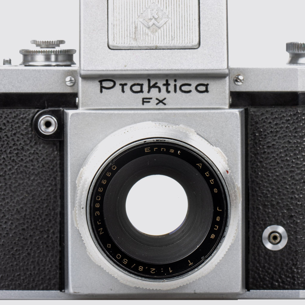 KW Praktica FX + Ernst Abbe T 2.8/50mm | Vintage | Coeln Cameras
