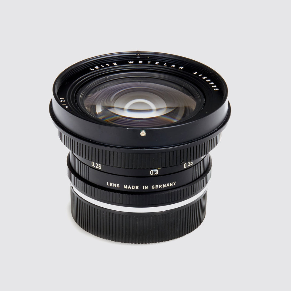 Leica Super-Angulon-R 1:4/21mm 11813 – Vintage Cameras & Lenses – Coeln Cameras
