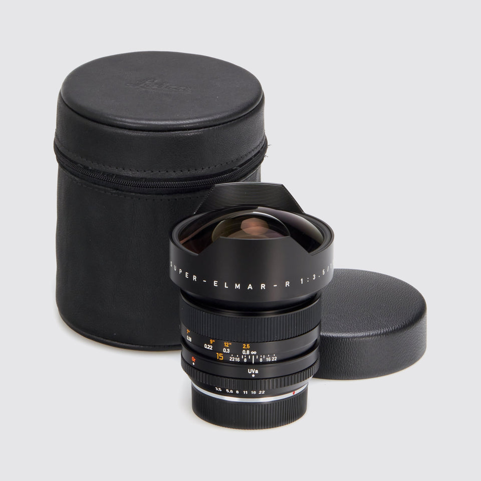 Leica Super-Elmar-R 1:3.5/15mm 11213 – Vintage Cameras & Lenses – Coeln Cameras