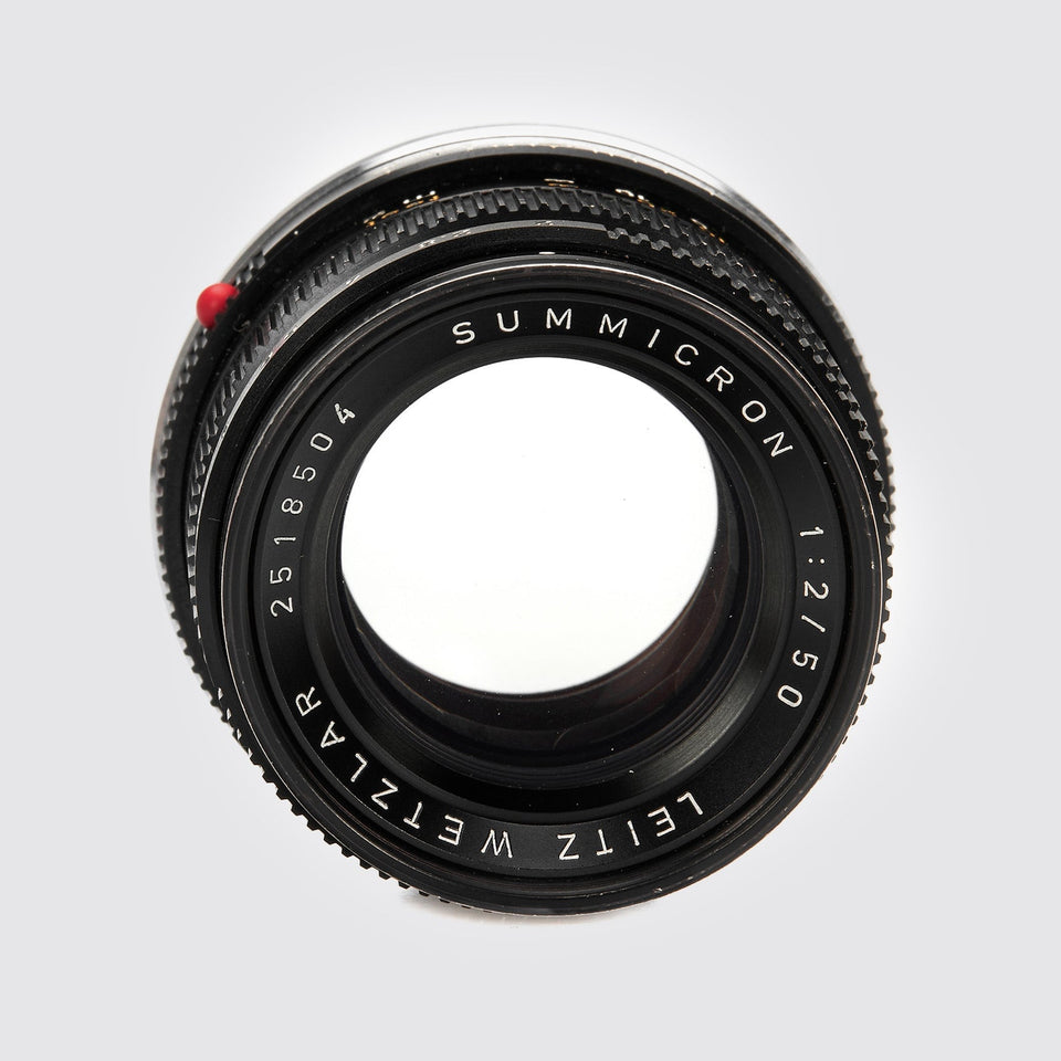 Leitz Summicron 2/50mm Black 11817 – Vintage Cameras & Lenses – Coeln Cameras