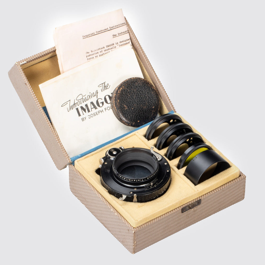 Rodenstock IMAGON レンズ説明書　中古美品 Rodenstock Imagon Lenses Range Printed Manual