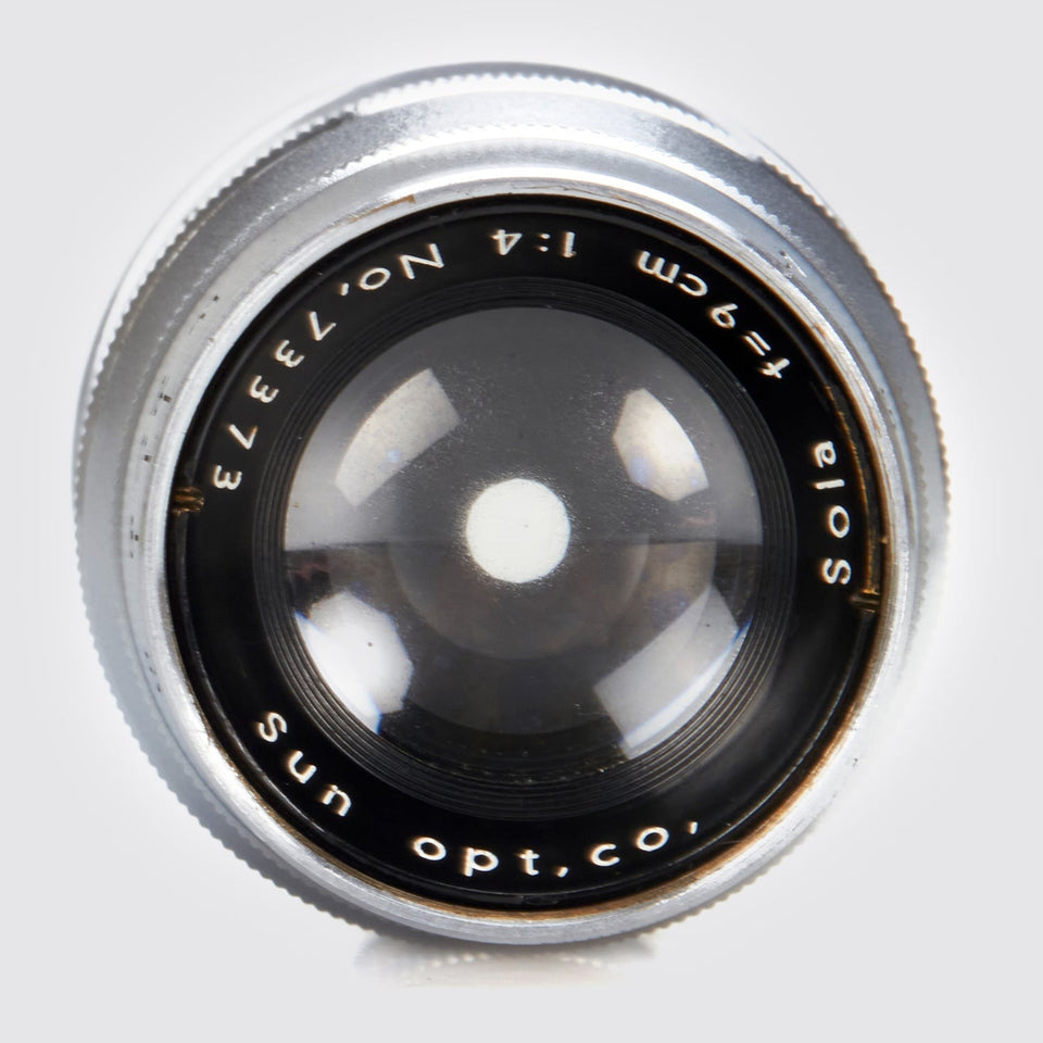 Sun Opt.Co. f. M39 Sola 4/9cm – Vintage Cameras & Lenses – Coeln Cameras