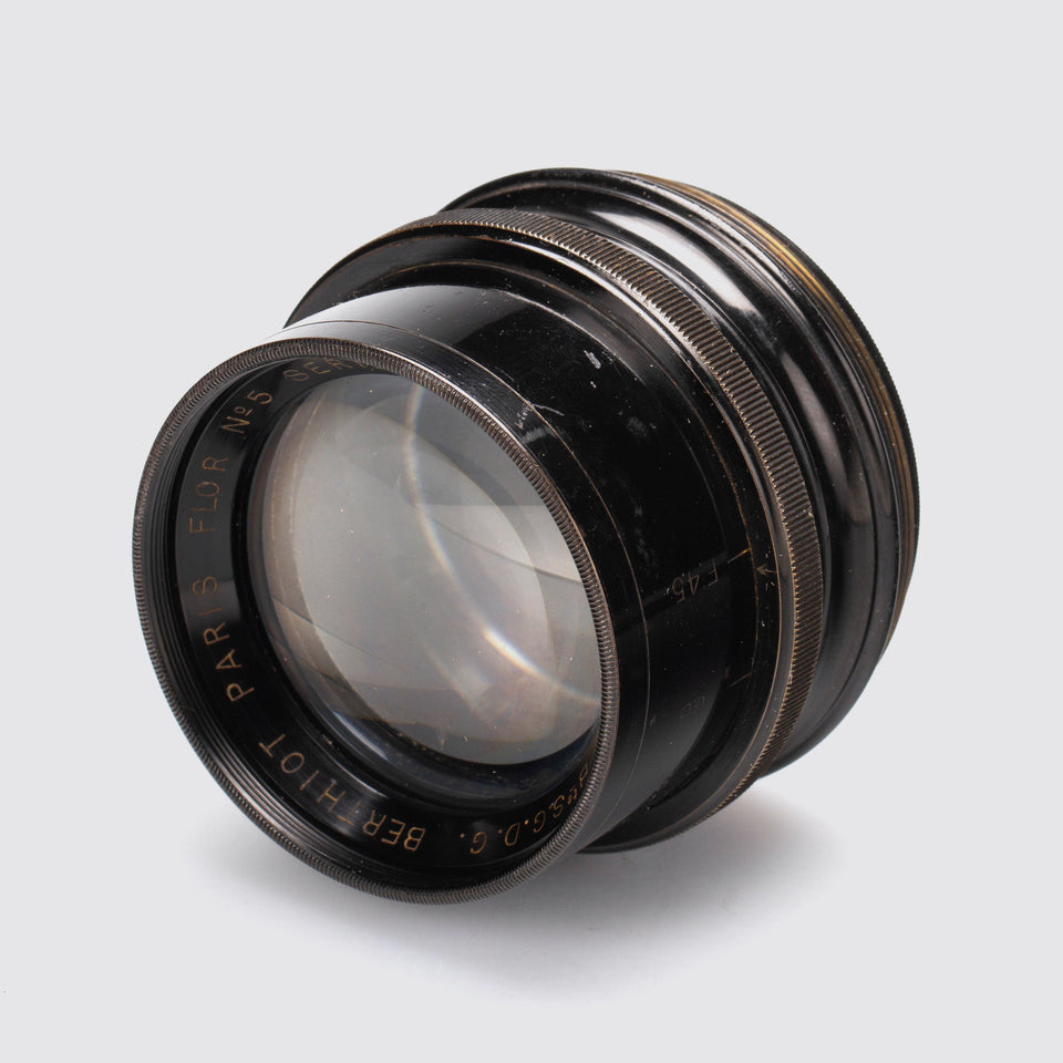 Berthiot, Paris, Flor No.5 4.5/200mm Serie Ic – Vintage Cameras & Lenses – Coeln Cameras