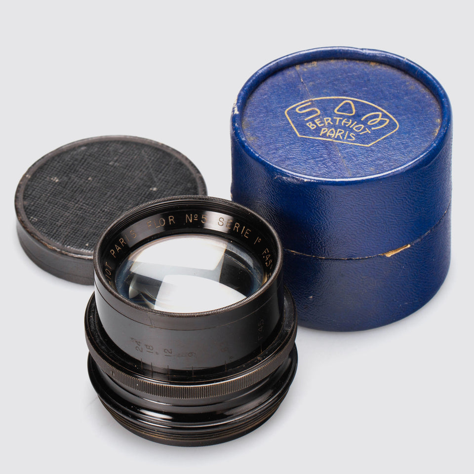 Berthiot, Paris, Flor No.5 4.5/200mm Serie Ic – Vintage Cameras & Lenses – Coeln Cameras