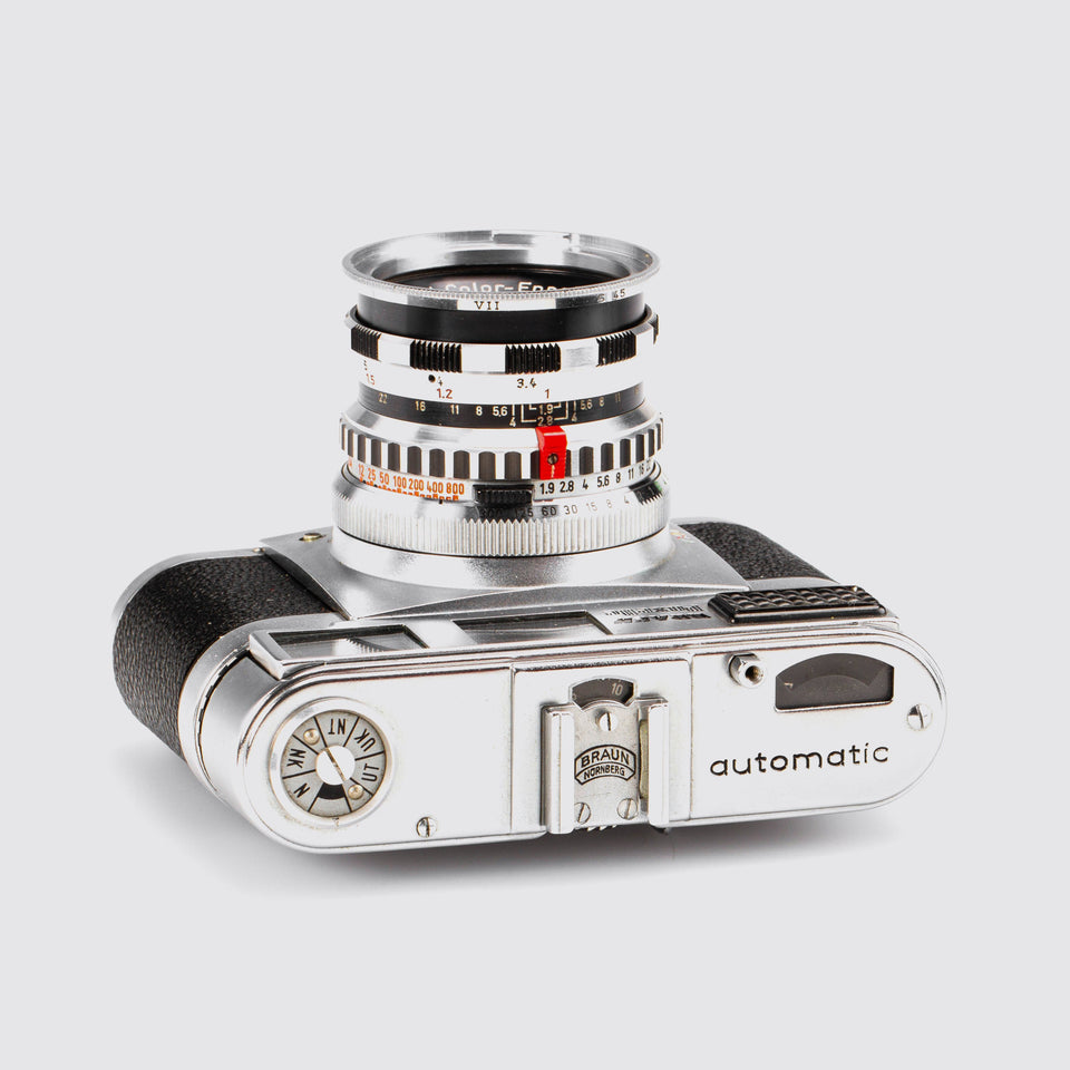 Braun, Nürnberg Paxette automatic + Ennalyt 1.9/90mm – Vintage Cameras & Lenses – Coeln Cameras