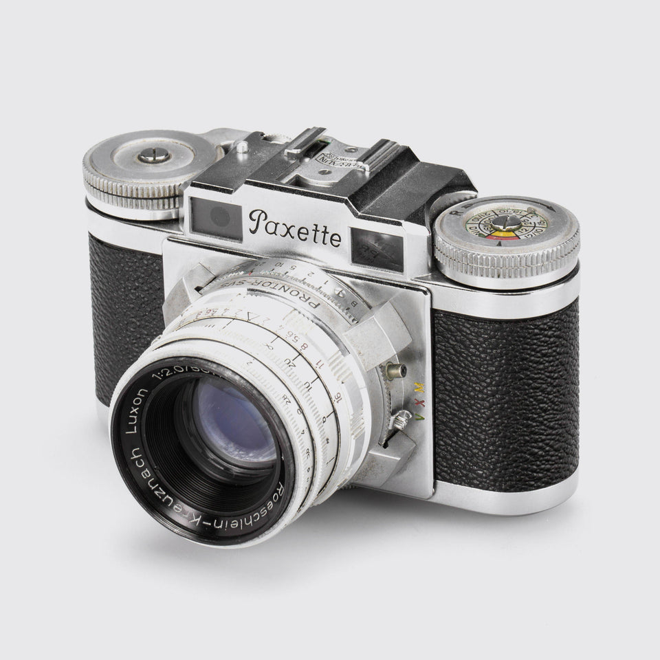 Braun Paxette IIM + Luxur 2/50mm – Vintage Cameras & Lenses – Coeln Cameras