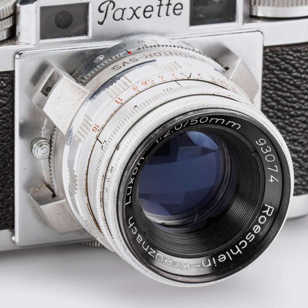 カメラ BRAUN Paxette ＋シュタインハイルF2.8 50mm カメラ BRAUN