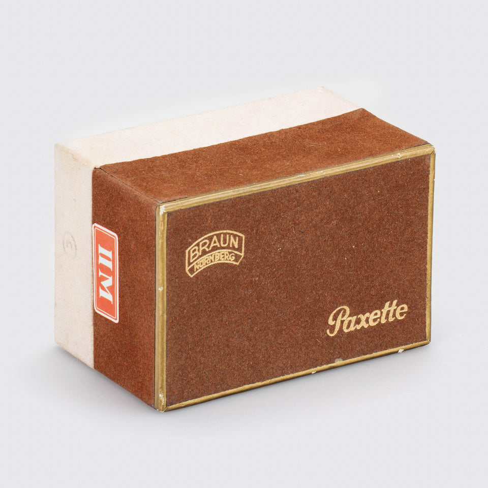Braun Paxette IIM + Luxur 2/50mm – Vintage Cameras & Lenses – Coeln Cameras