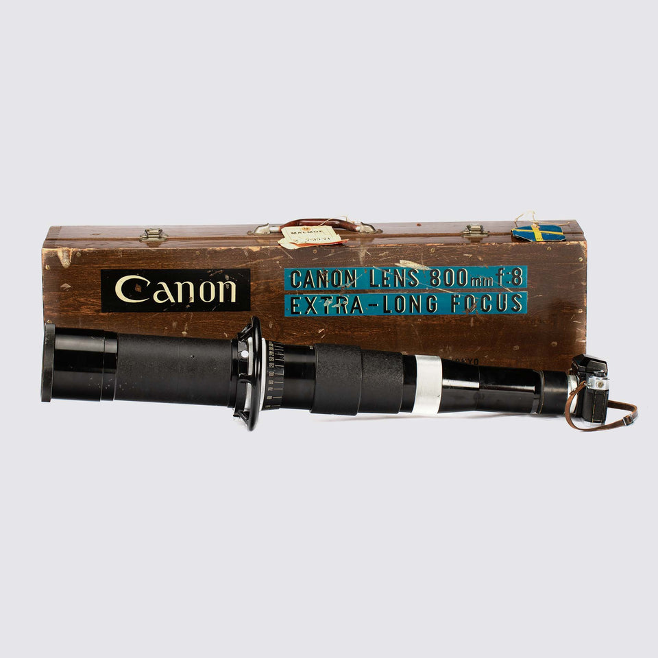 Canon Camera. Co Canon Lens 8/800mm – Vintage Cameras & Lenses – Coeln Cameras