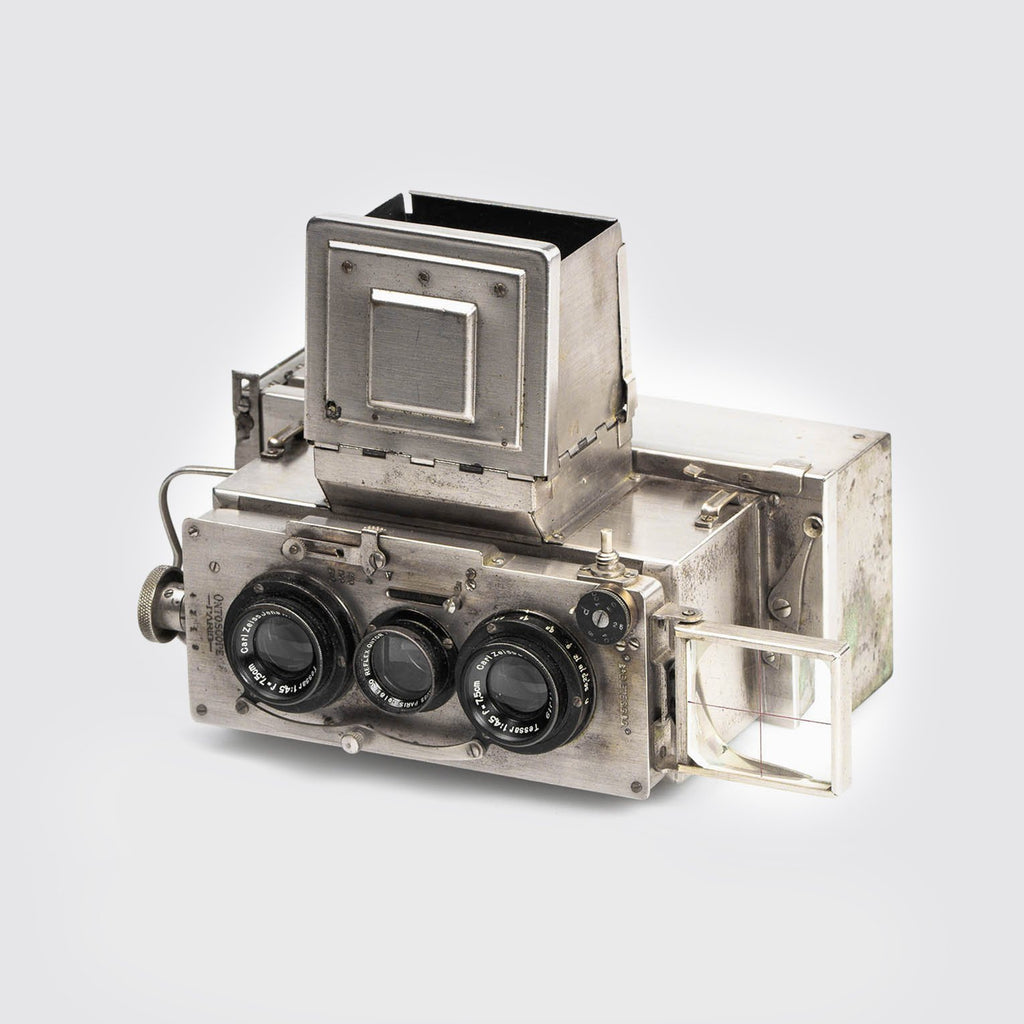 Ontoscope Paris BREVETE S.G.D.G. ステレオカメラ Cornu Co. Ontoscope Reflex | Coeln Vintage Cameras – Vintage