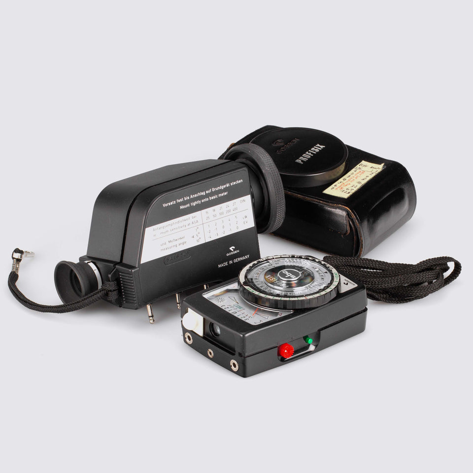 Gossen Lunasix + Profi-spot – Vintage Cameras & Lenses – Coeln Cameras