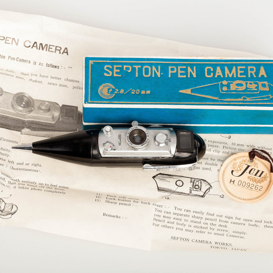 Harukawa, Japan Septon Pen Camera, Deluxe Model