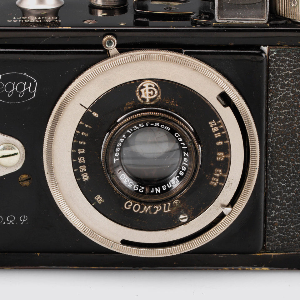 Krauss, Stuttgart, Germany, Peggy Norm black – Vintage Cameras & Lenses – Coeln Cameras