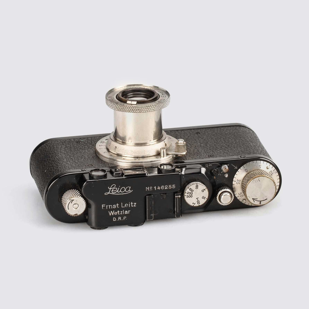 Leica II Mod.D black + Elmar 3.5/50mm | Vintage | Coeln Cameras