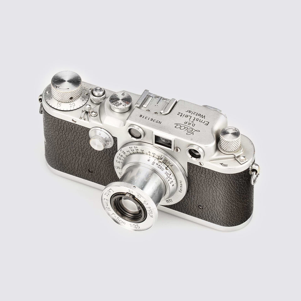 Leica IIIc N-L + Elmar 3.5/5cm – Vintage Cameras & Lenses – Coeln Cameras