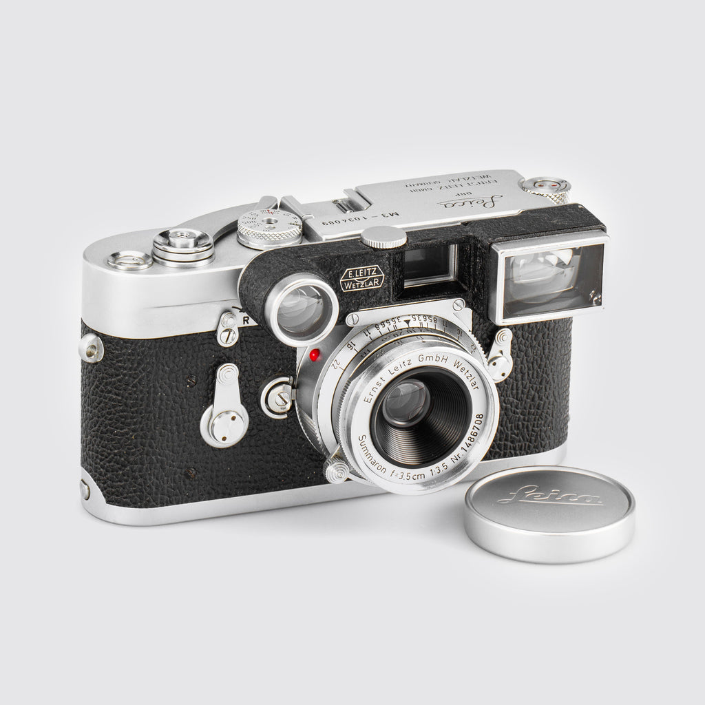 【2026年1月OH済】超極上美品Leica Summaron 35mm＋付属品 Leica M3 + 3.5/35mm Summaron | Vintage Cameras | Coeln Cameras