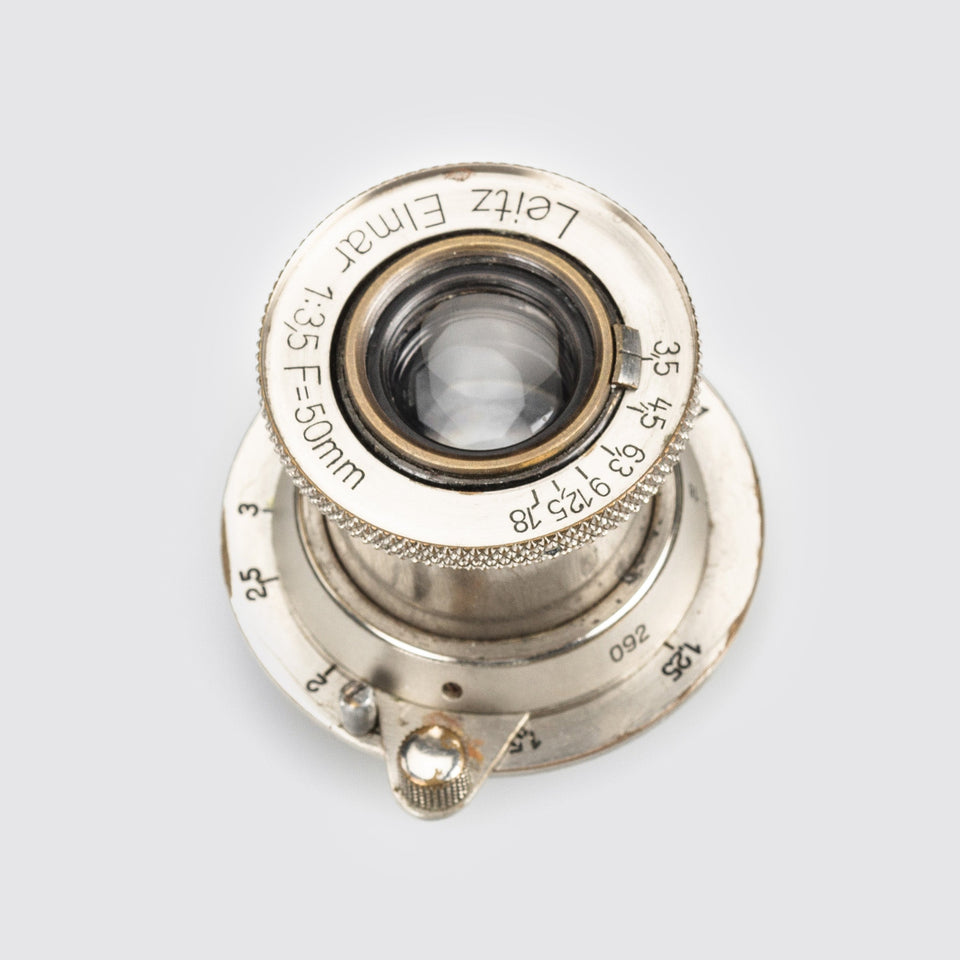 Leitz Elmar 3.5/50mm Nickel – Vintage Cameras & Lenses – Coeln Cameras