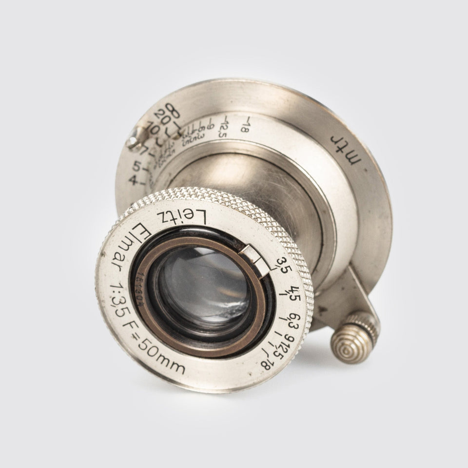Leitz Elmar 3.5/50mm Nickel – Vintage Cameras & Lenses – Coeln Cameras