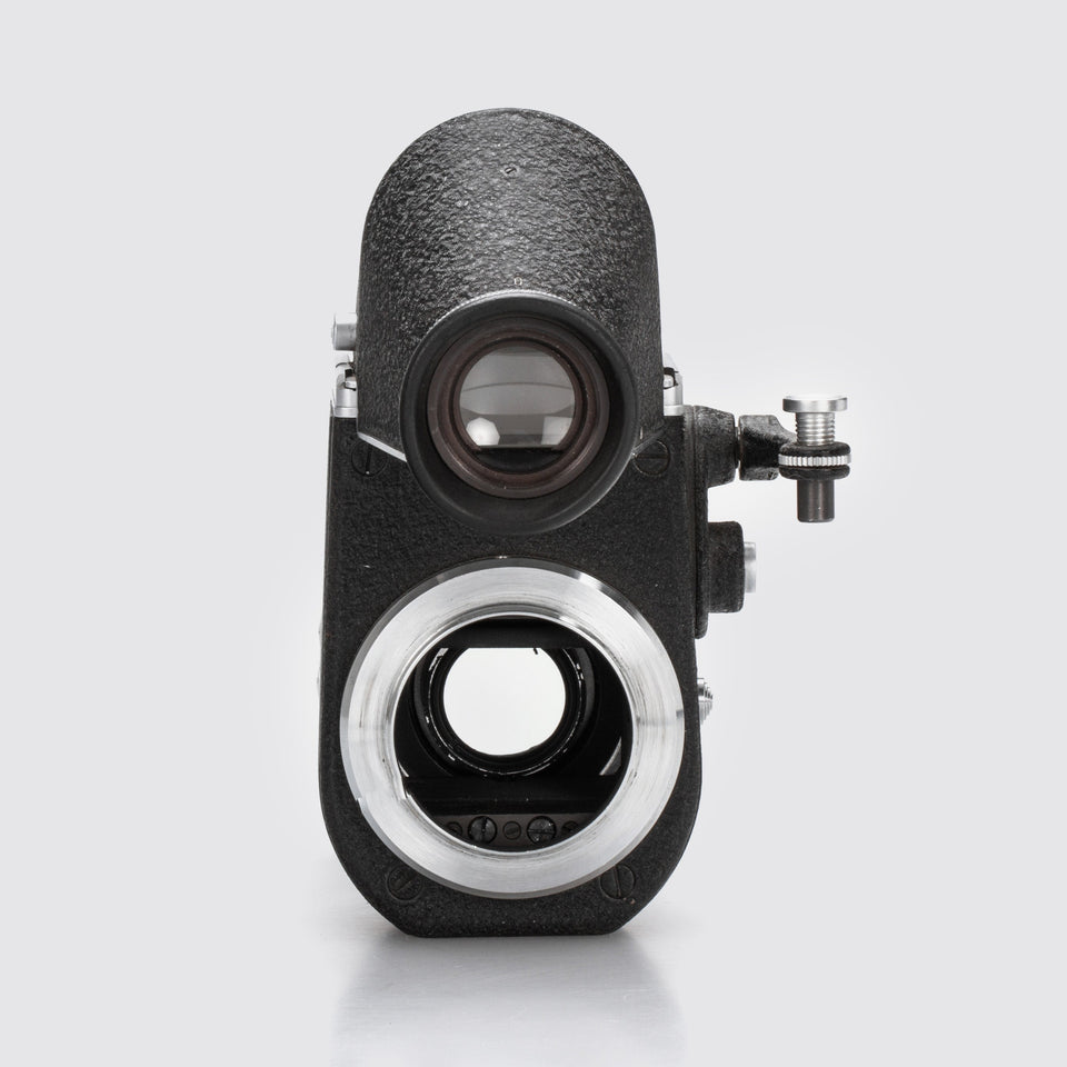 Leitz Elmar 3.5/65mm Chrome + VISOFLEX II – Vintage Cameras & Lenses – Coeln Cameras