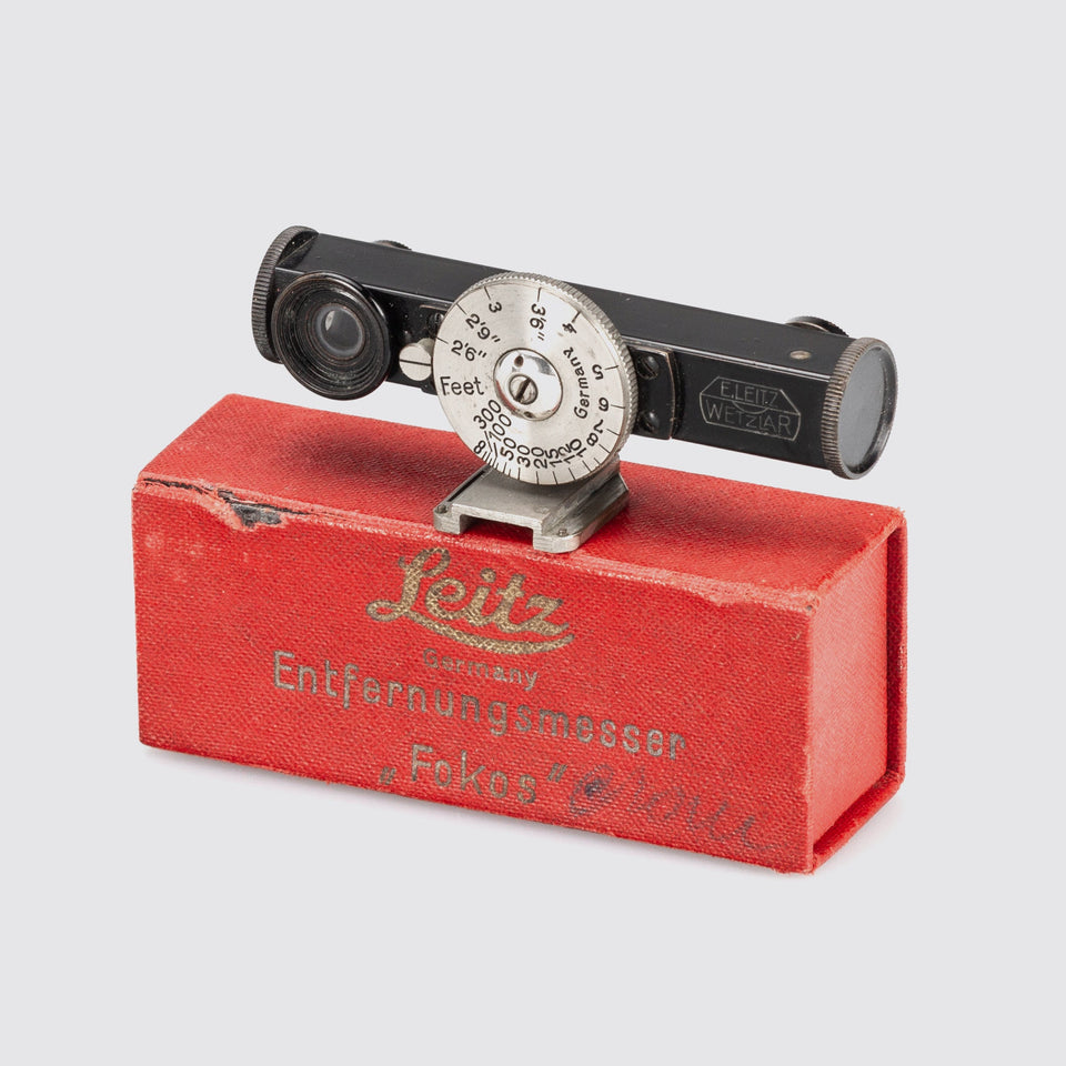 Leitz FOKOS Black/Nickel – Vintage Cameras & Lenses – Coeln Cameras