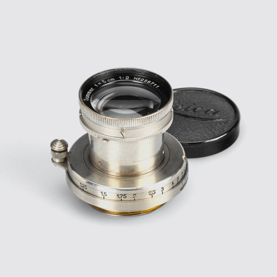 Leitz Summar 2/5cm Nickel – Vintage Cameras & Lenses – Coeln Cameras