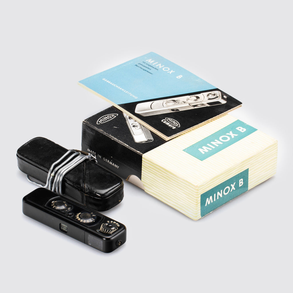 MINOX B スパイカメラ 箱付き ヴィンテージ Minox B Black | Vintage Cameras & Lenses | Coeln Cameras