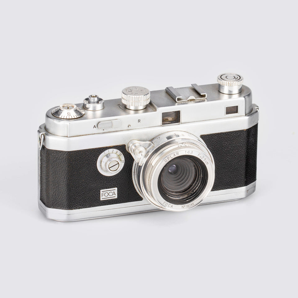 O.P.L., France Foca Universel + Oplar 2.8cm – Vintage Cameras & Lenses – Coeln Cameras