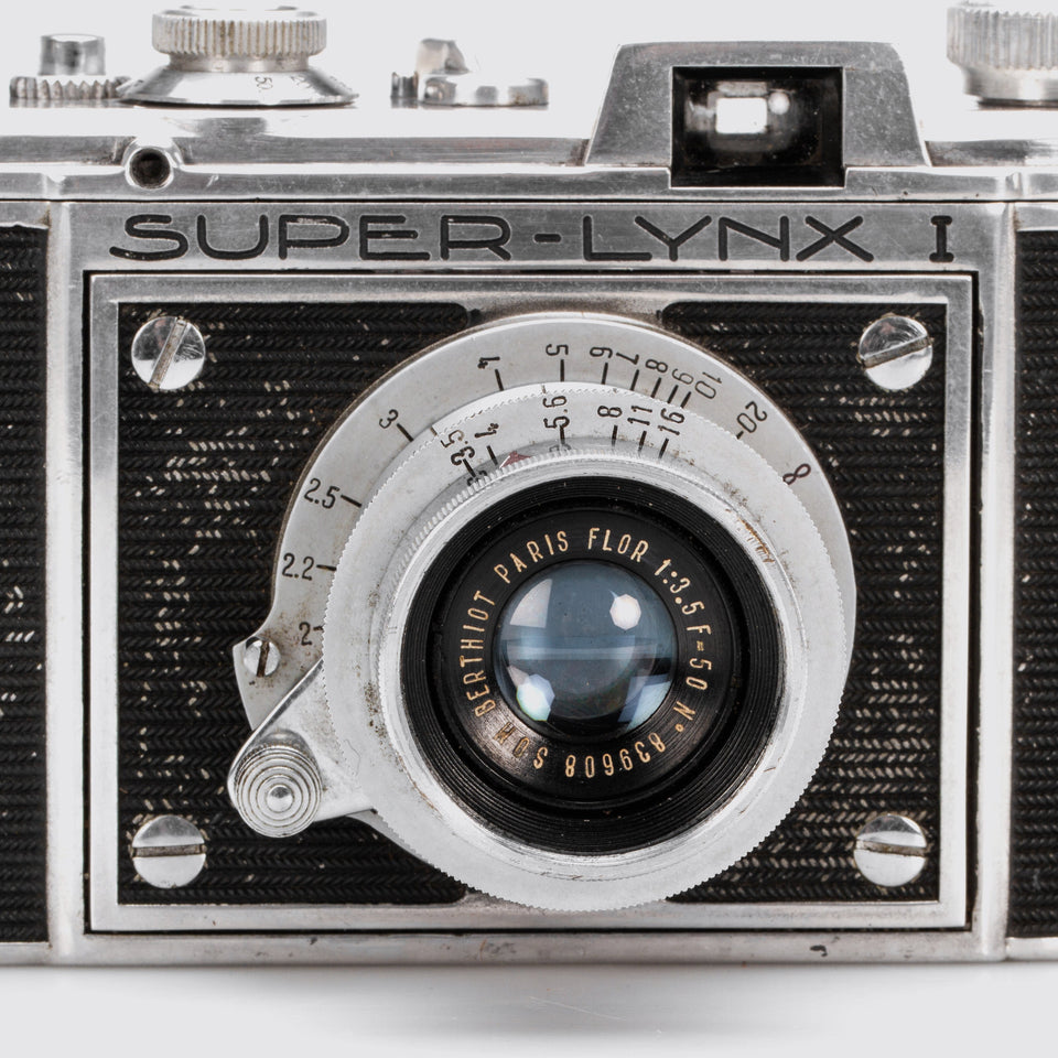 Pontiac Super-Lynx I + Flor 3.5/50mm – Vintage Cameras & Lenses – Coeln Cameras