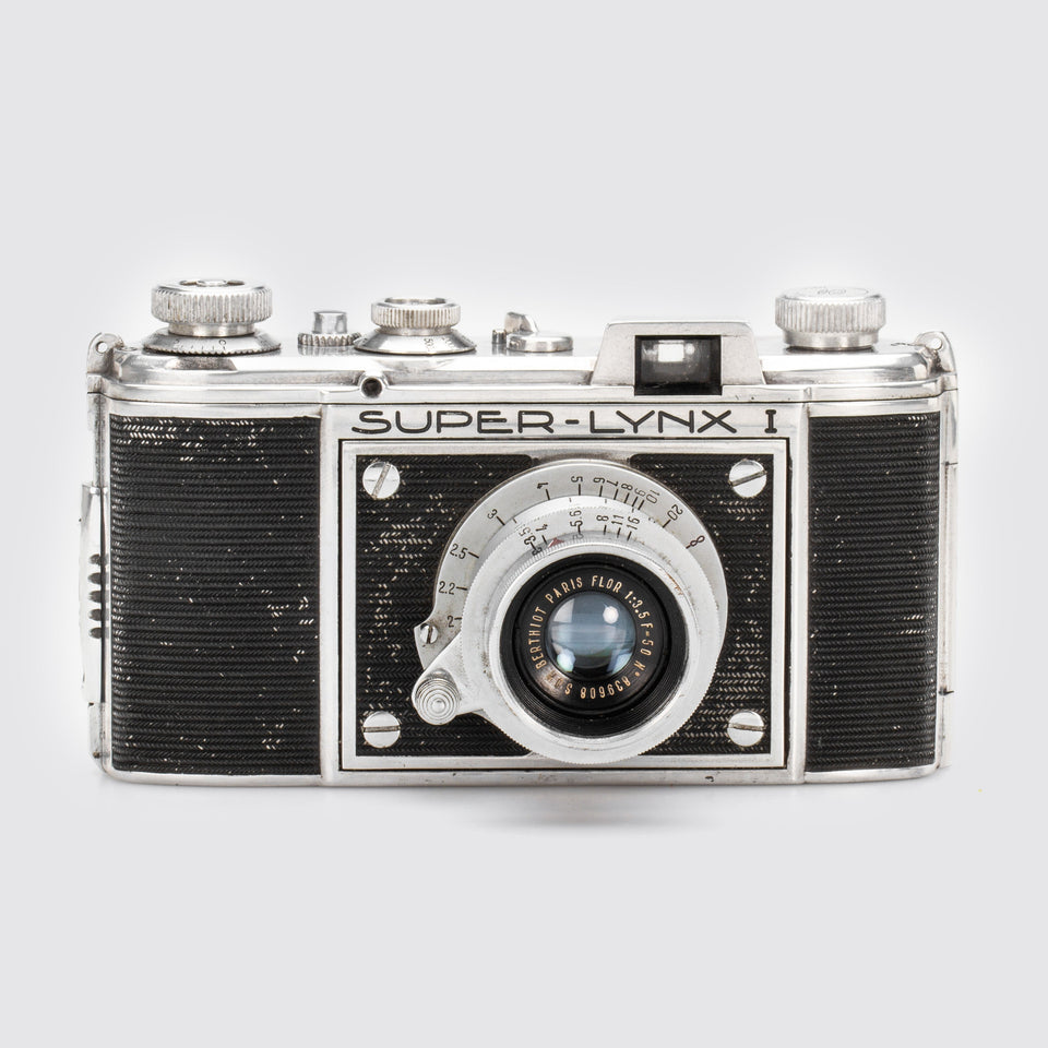Pontiac Super-Lynx I + Flor 3.5/50mm – Vintage Cameras & Lenses – Coeln Cameras