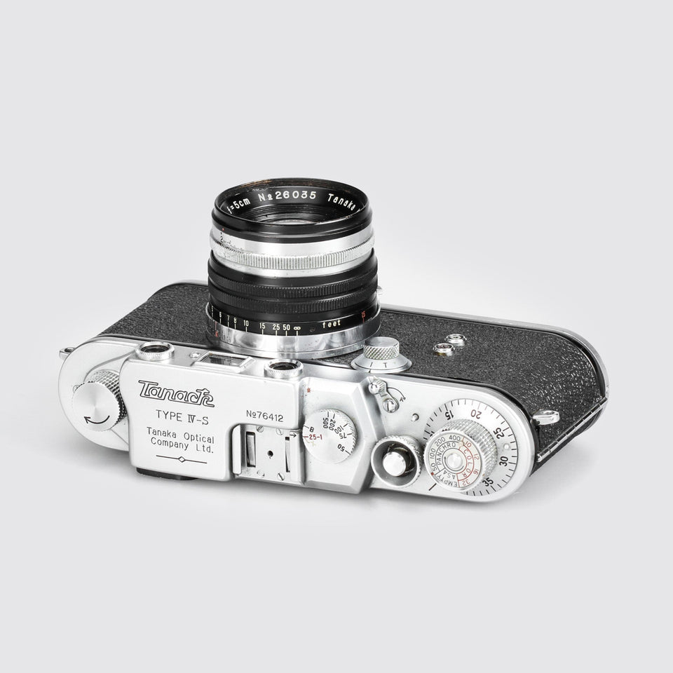 Tanaka Optical Company Ltd. Tanack Type IV-S + Tanar 2/5cm – Vintage Cameras & Lenses – Coeln Cameras
