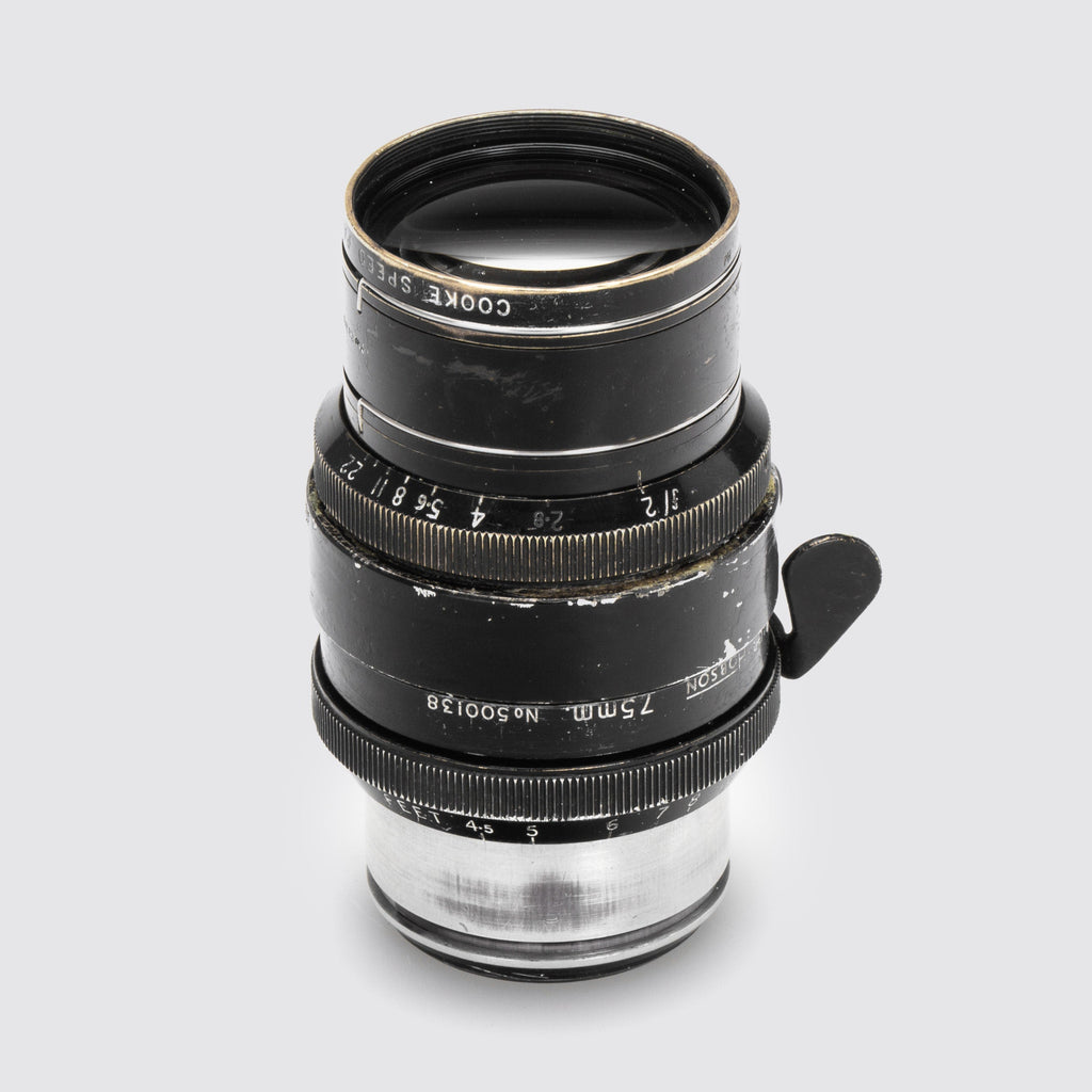 Taylor & Hobson Cooke Speed Panchro 2/75mm 2.3 | | Coeln Cameras