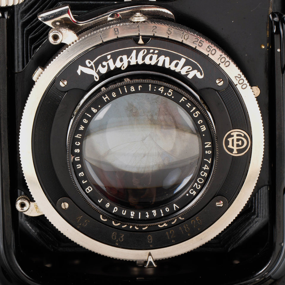 Voigtländer Bergheil Deluxe 9x12cm – Vintage Cameras & Lenses – Coeln Cameras