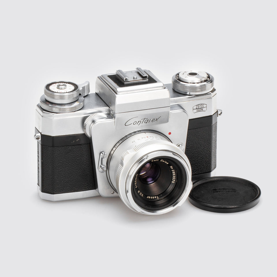 Zeiss Ikon Contarex Spezial + 2.8/50mm Tessar – Vintage Cameras & Lenses – Coeln Cameras