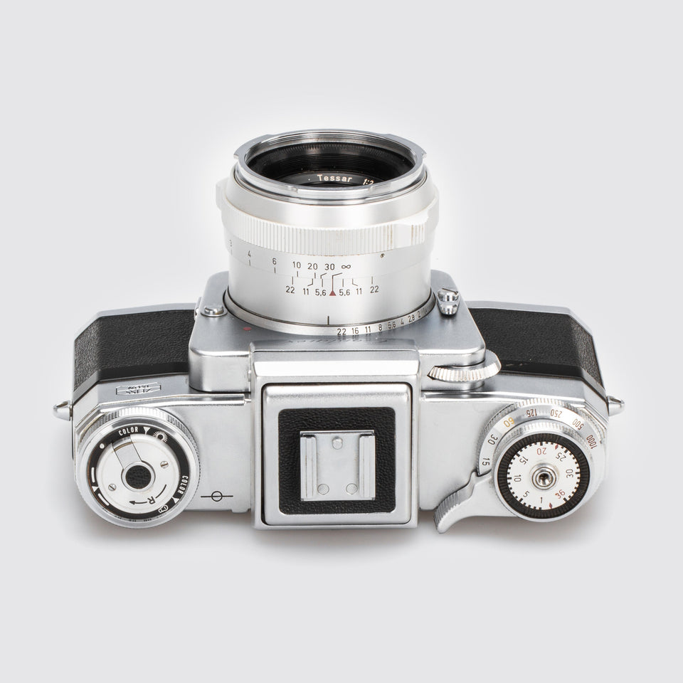 Zeiss Ikon Contarex Spezial + 2.8/50mm Tessar – Vintage Cameras & Lenses – Coeln Cameras