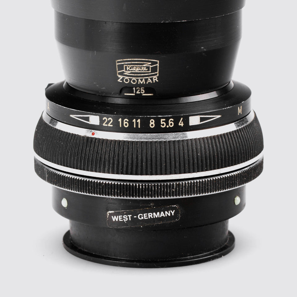 Zoomar Muenchen Macro Zoomar 4/50-125mm – Vintage Cameras & Lenses – Coeln Cameras