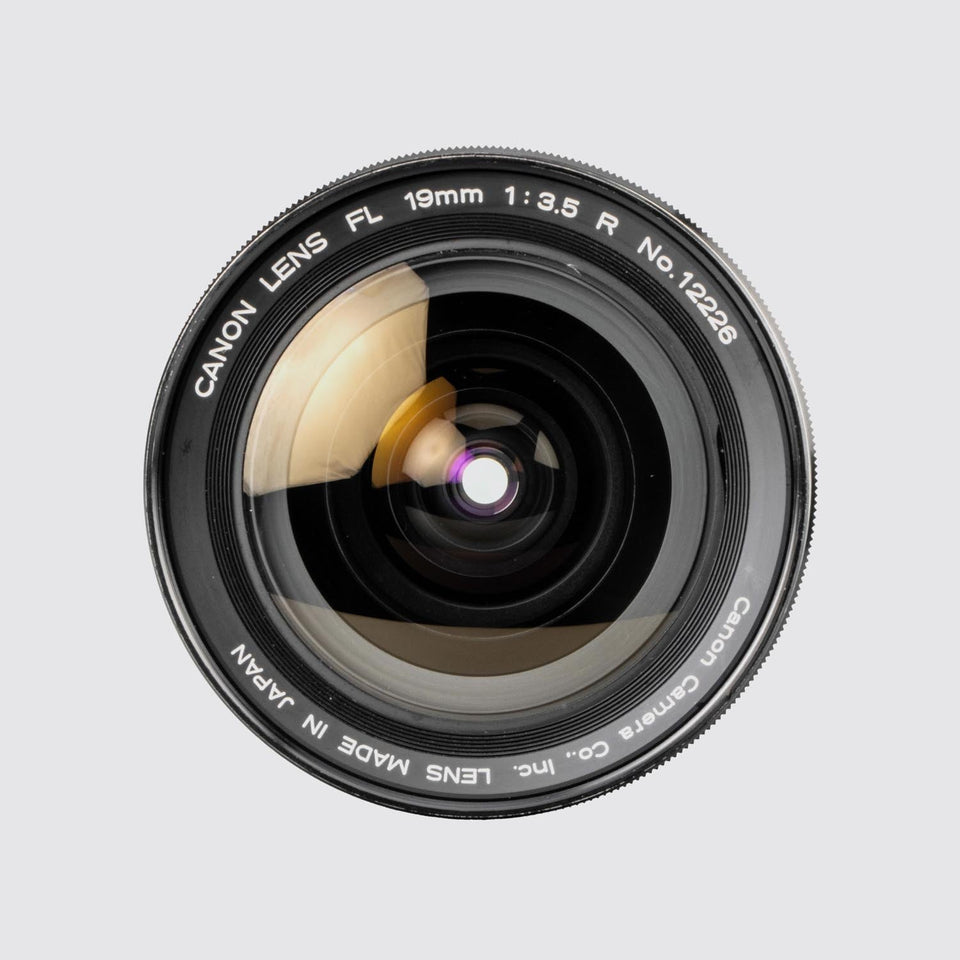 Canon Camera Co. Canon Lens FL 3.5/19mm R – Vintage Cameras & Lenses – Coeln Cameras