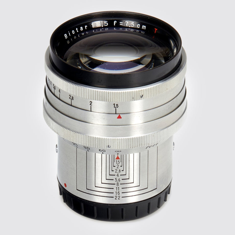 Zeiss Jena Biotar 58mm F2 17-Blades Exakta (Gebraucht) in Seewis Dorf für CHF 395 – mit Zeiss Jena Biotar 58mm F2 17-Blades Exakta (Gebraucht) in Seewis Dorf für CHF 395 – mit