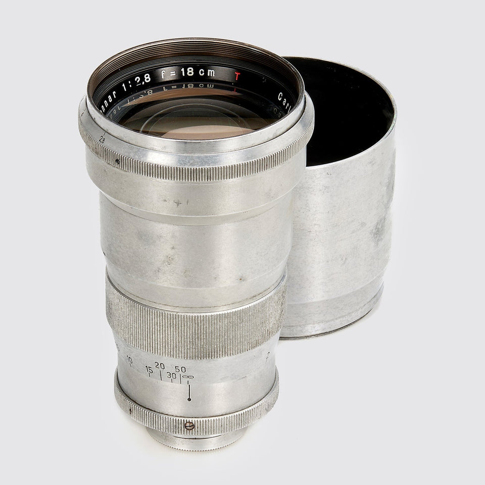 Carl Zeiss Jena Sonnar 2.8/18cm T – Vintage Cameras & Lenses – Coeln Cameras