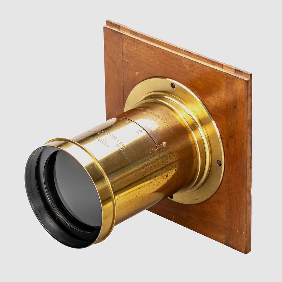 Dallmeyer, London 2A Patent Brass Soft Focus Lens – Vintage Cameras & Lenses – Coeln Cameras