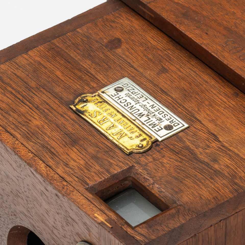 Emil Wünsche Mars Detective Camera 9x12cm – Vintage Cameras & Lenses – Coeln Cameras