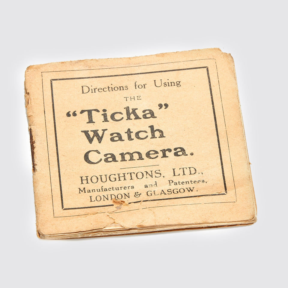Houghton Ticka 'Watch-Face' Camera Boxed – Vintage Cameras & Lenses – Coeln Cameras
