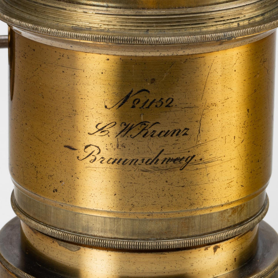 L. W Kranz, Braunschweig Petzval Lens – Vintage Cameras & Lenses – Coeln Cameras