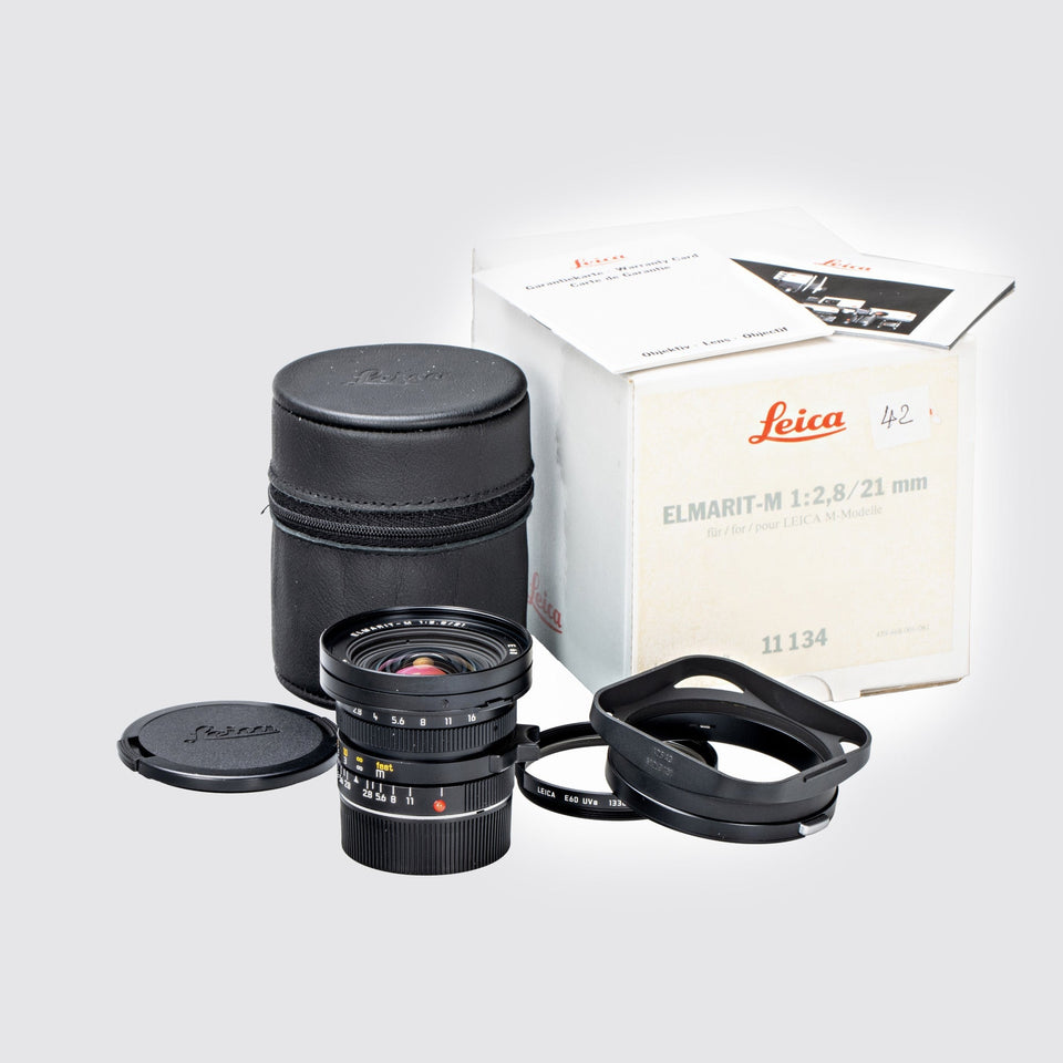 Leica Elmarit-M 2.8/21mm 11134 – Vintage Cameras & Lenses – Coeln Cameras