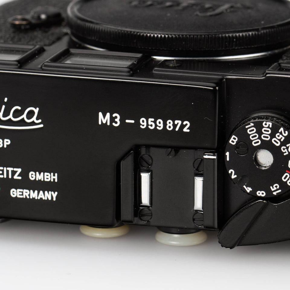 Leica M3 Black Paint – Vintage Cameras & Lenses – Coeln Cameras