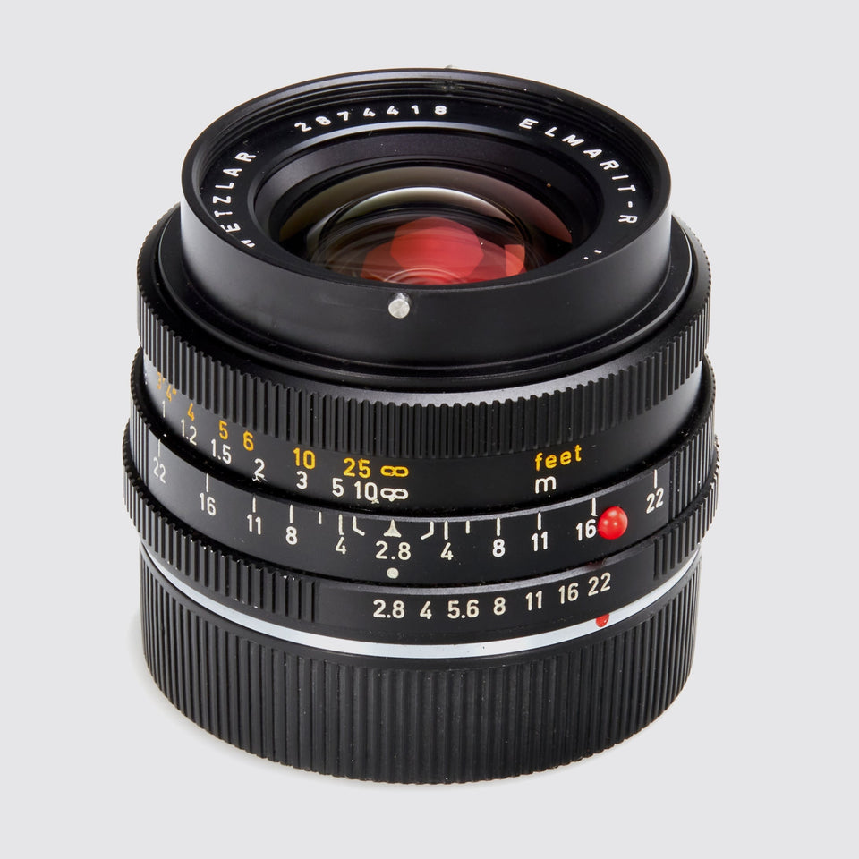 Leica R Elmarit-R 2.8/28mm 11204 – Vintage Cameras & Lenses – Coeln Cameras
