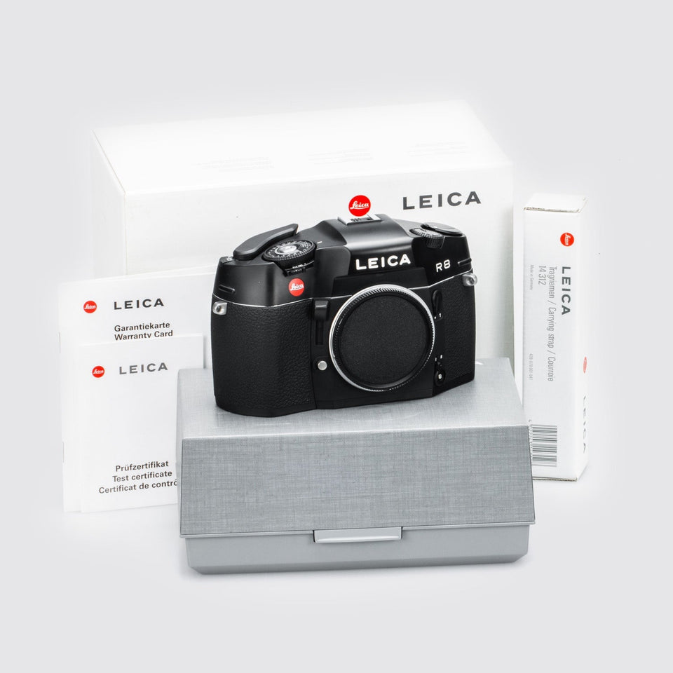 Leica R8 black 10081 – Vintage Cameras & Lenses – Coeln Cameras